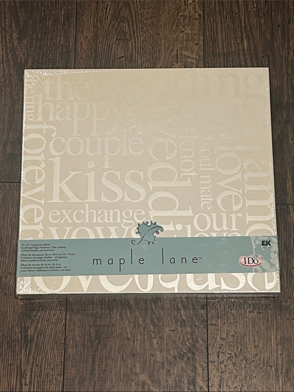 Maple Lane “I Do Wedding Collection” 12x12 Scrapbook Album